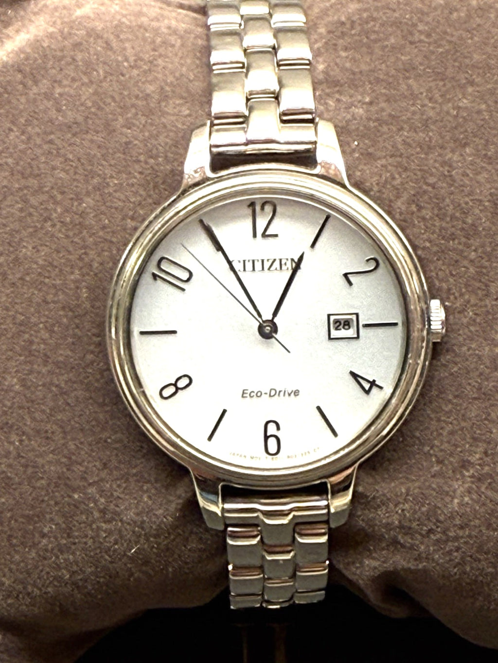Citizen Exceed Vintage Watch Head Only Wristwatch Quartz Used Cosmetic