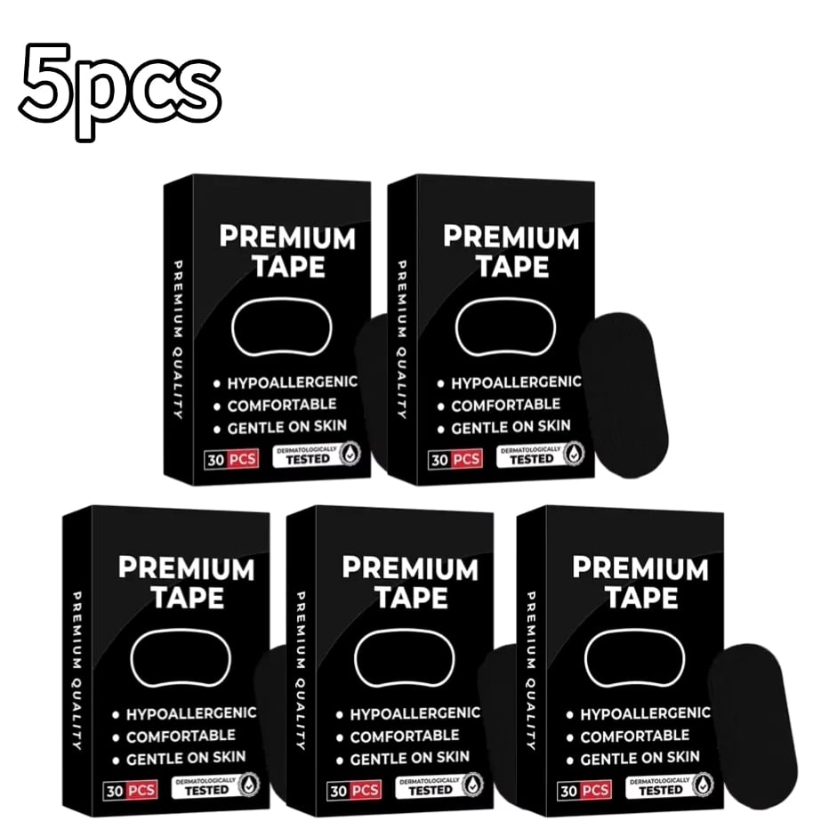 30pcs Anti Snore Mouth Breathing Tape for Better Sleep Nasal Strips