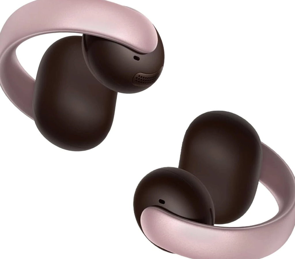 Soundcore AeroClip Open-Ear Earbuds Clip-On Headphones 4 Mic AI-Boost Clear Call