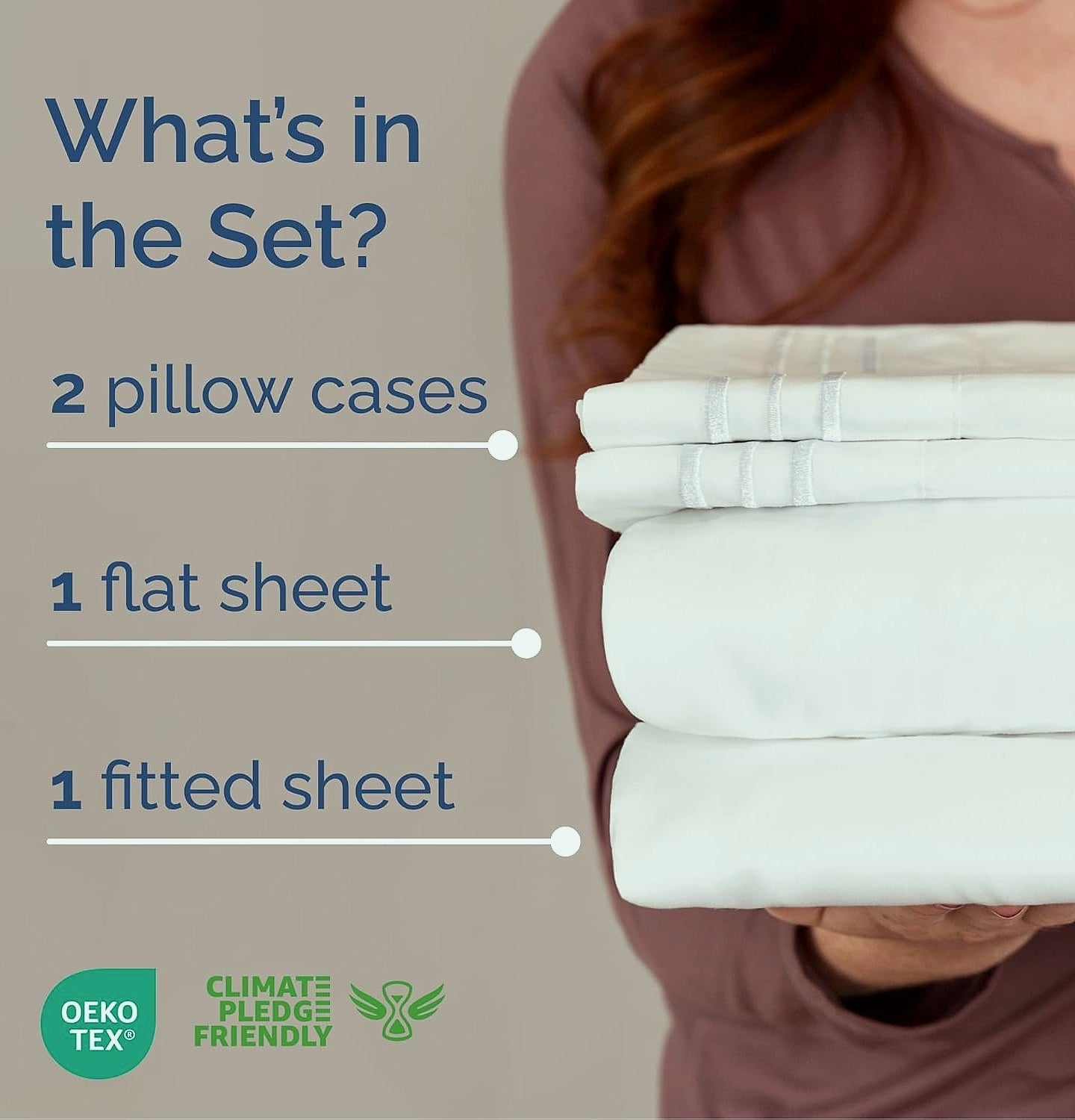 CGK Unlimited Queen Sheet Set with Deep Pockets and Soft Microfiber