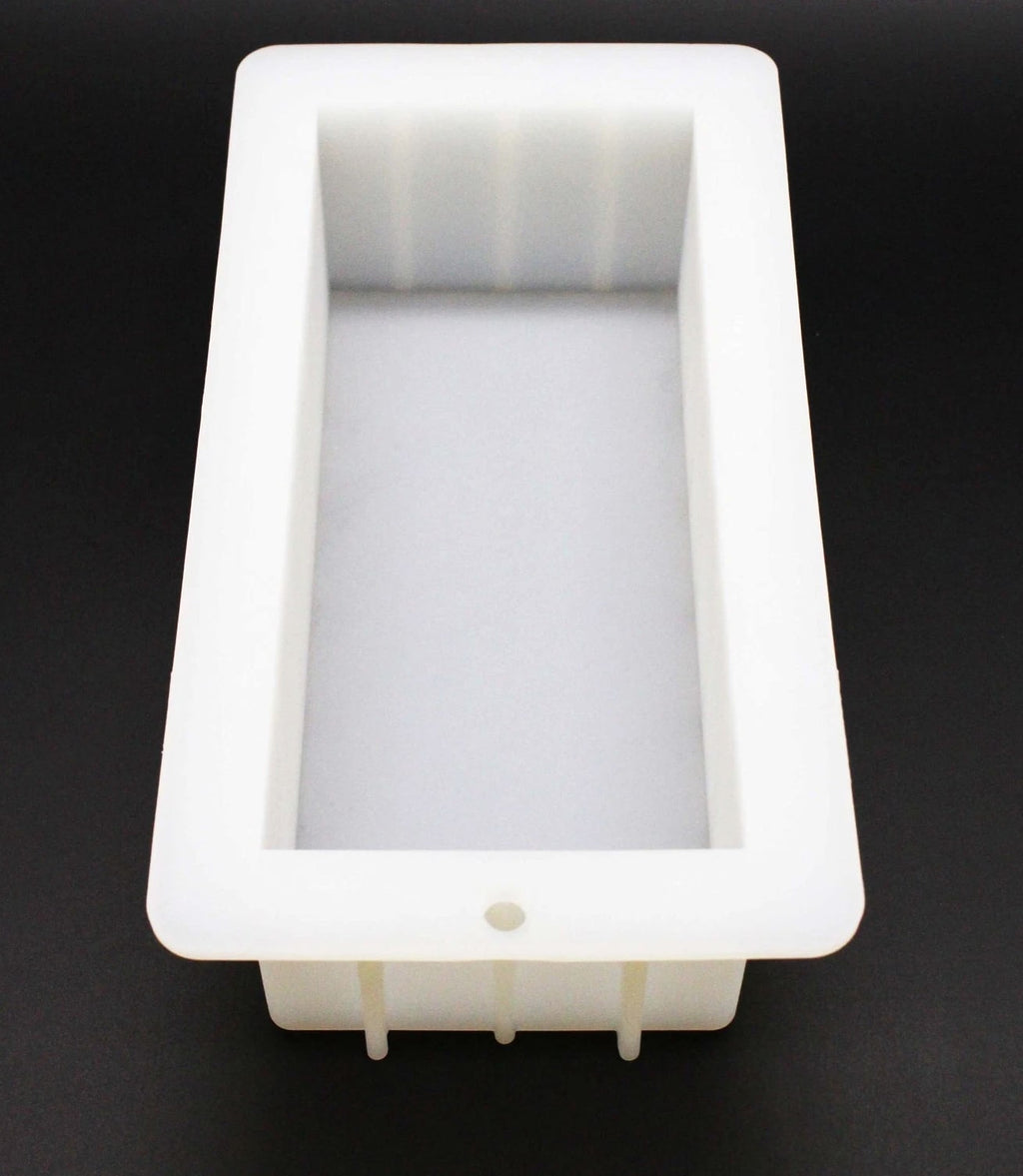 Rectangular Silicone DIY Rectangle Loaf Soap Mold 39 oz
