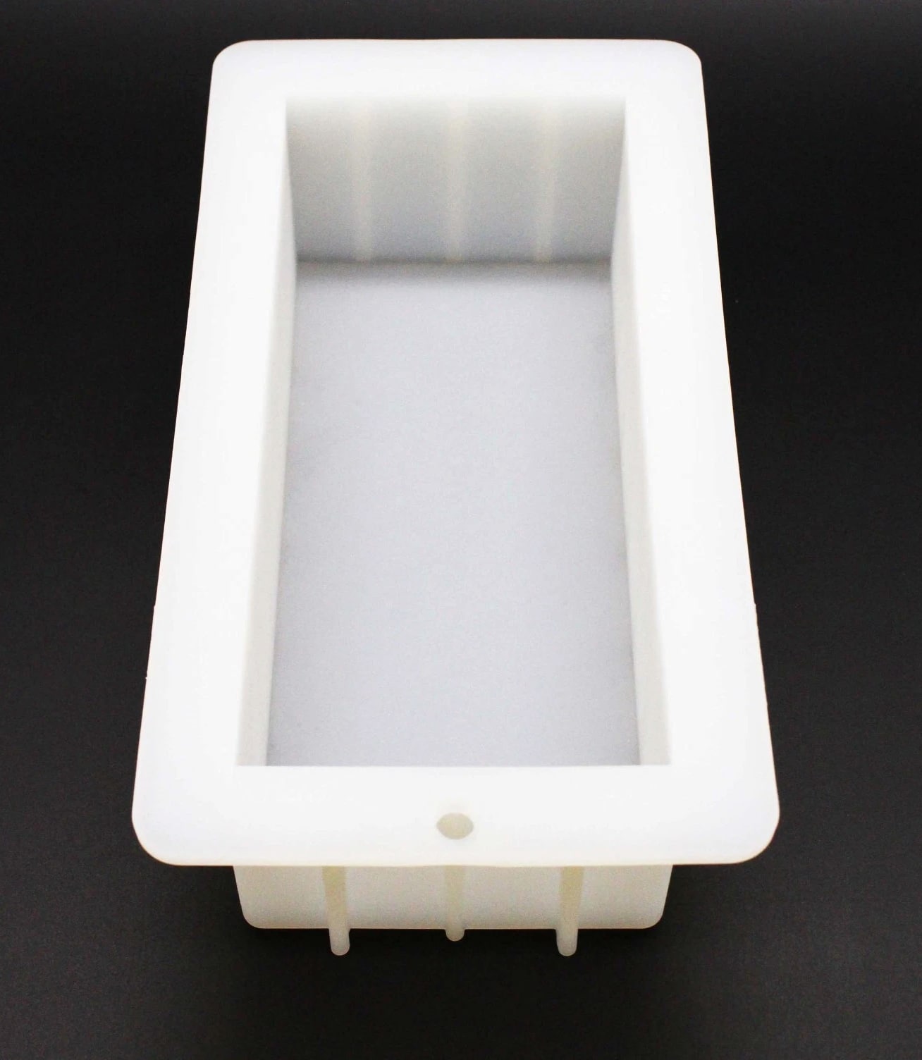 Rectangular Silicone DIY Rectangle Loaf Soap Mold 39 oz