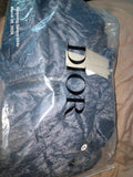 Christian Dior  |  Light Blue Oblique Puffer Jacket  Size 46