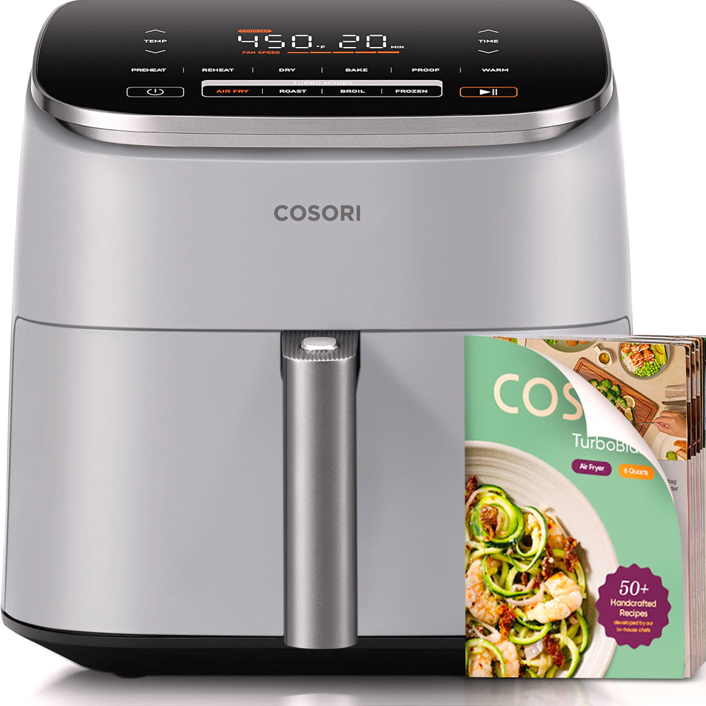 Cosori 9-in-1 Air Fryer 6 Qt, PFAS-Free Ceramic Cooking