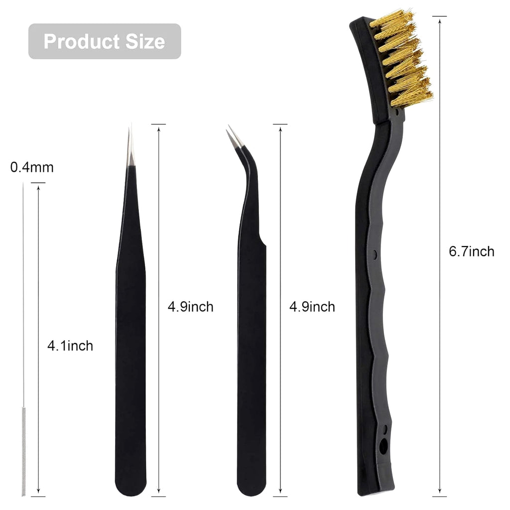 3D Printer Nozzle Cleaning Kit - 13 Pieces 3D Print Nozzle Cleaner Tools 0.4Mm