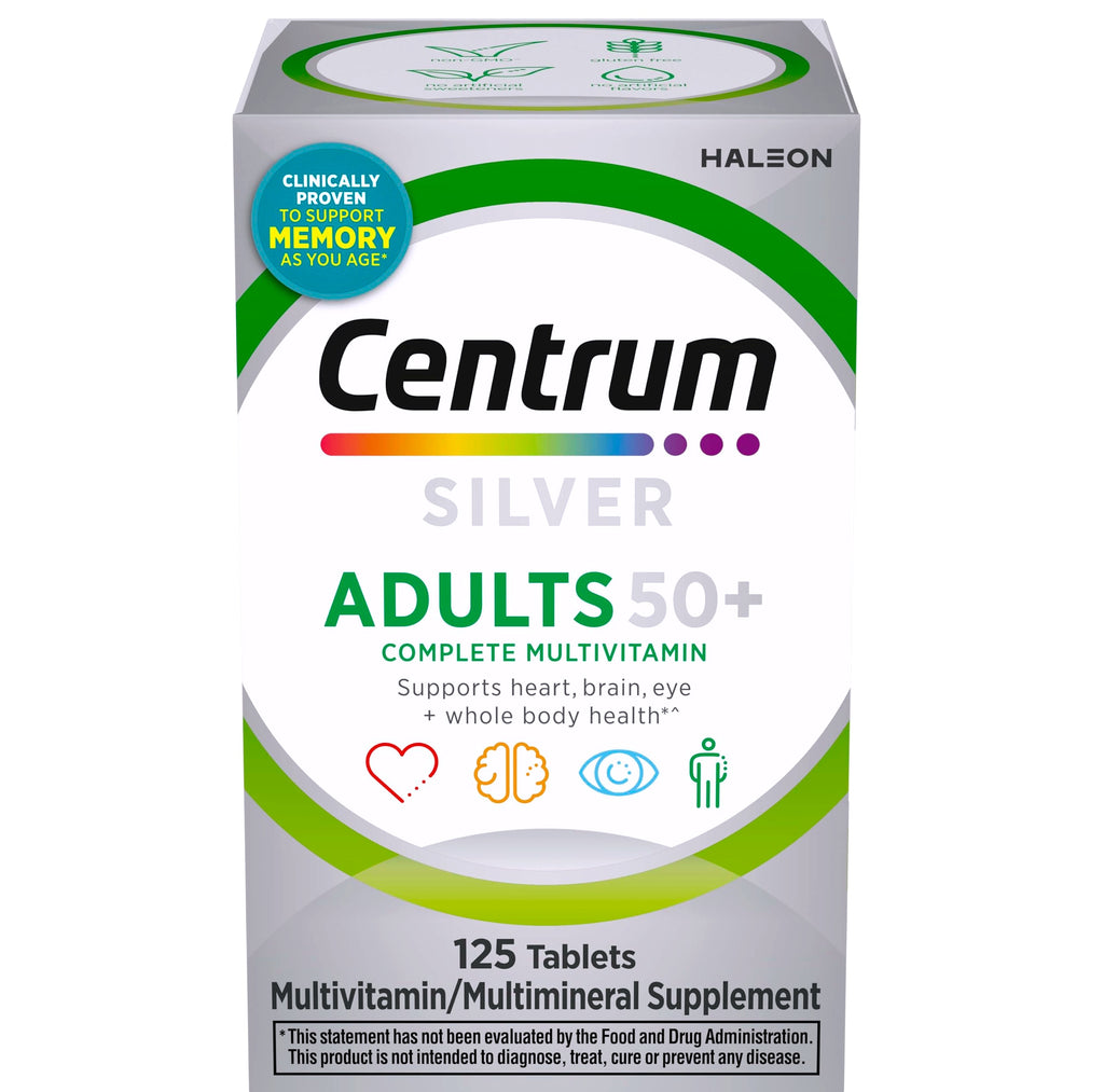 Centrum Silver Multivitamin for Adults 50 Plus, 125 Count