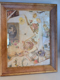 Vintage Fetco MCM 8x10 Photo Frame, Sierra Two-Tone Cherry Wood F714780 Thailand