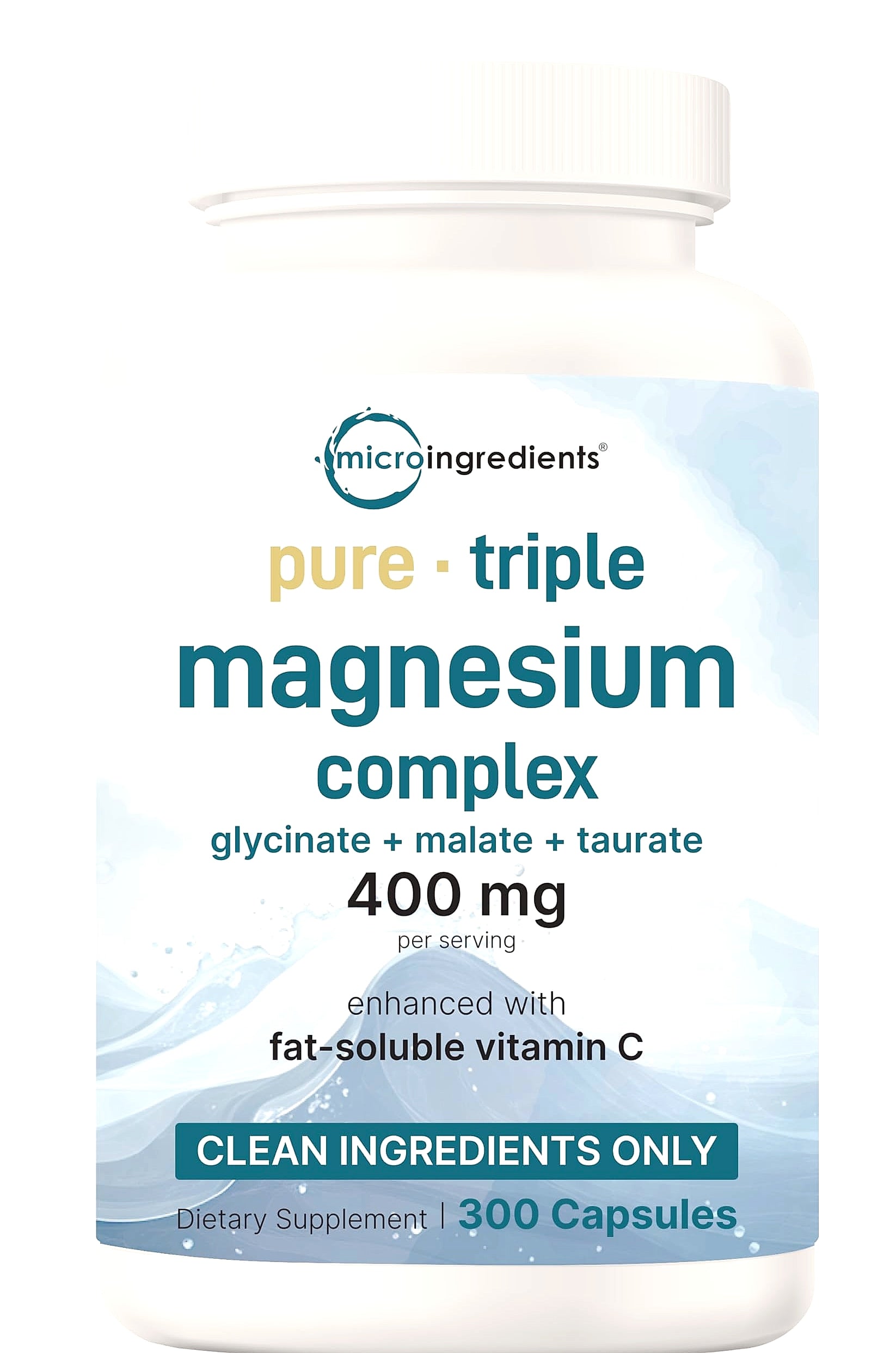 Micro Ingredients Pure Magnesium Complex, 300 Capsules
