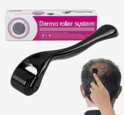 Beard Derma Roller For Hair Loss, Beard Growth Titanium Rapid Shipping