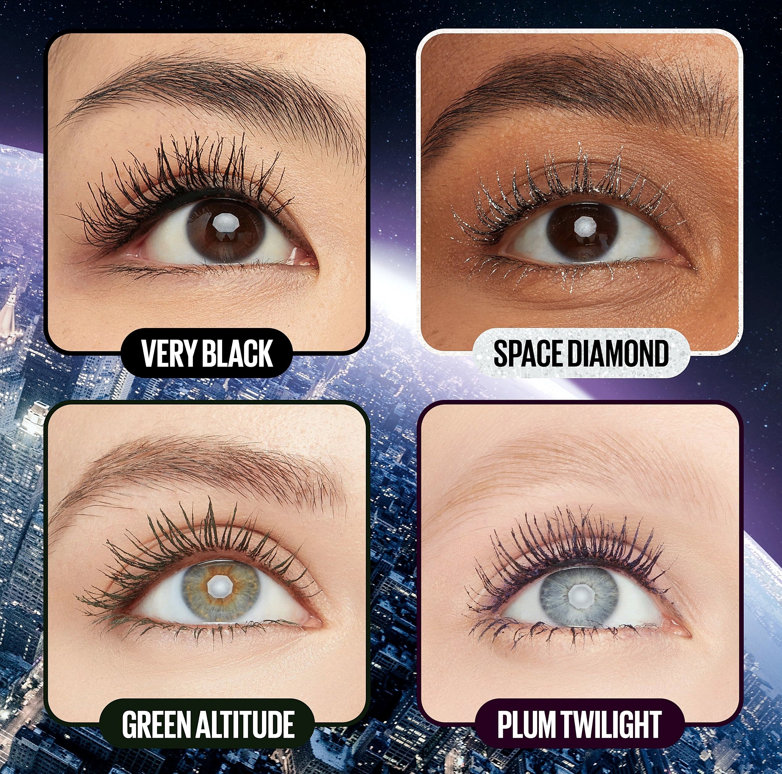 Maybelline Lash Sensational Sky High Washable Mascara, Blackest Black