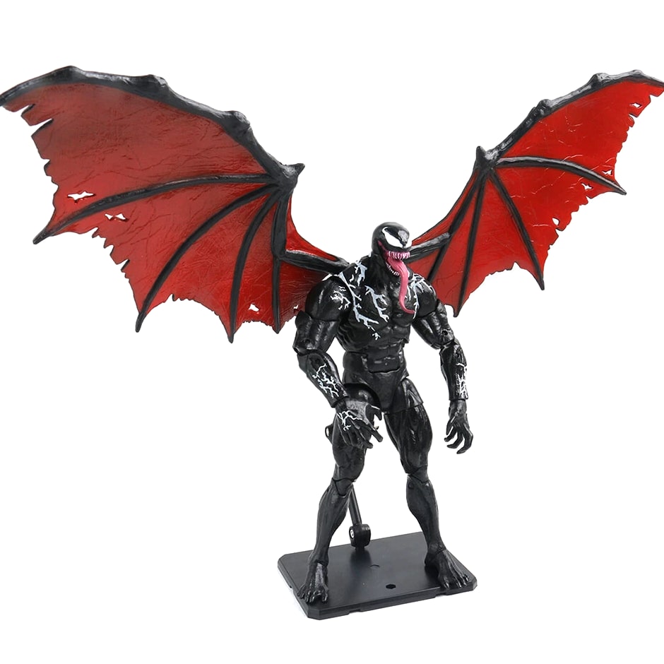 7 inch Venom Carnage Action Figure Venom Wing Collectible Model Toy PVC Boxed US