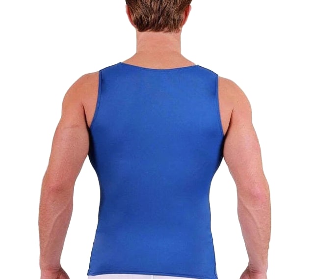 Insta Slim -Made in USA- Medium Compression Activewear Mens Tank-Top Undershirt