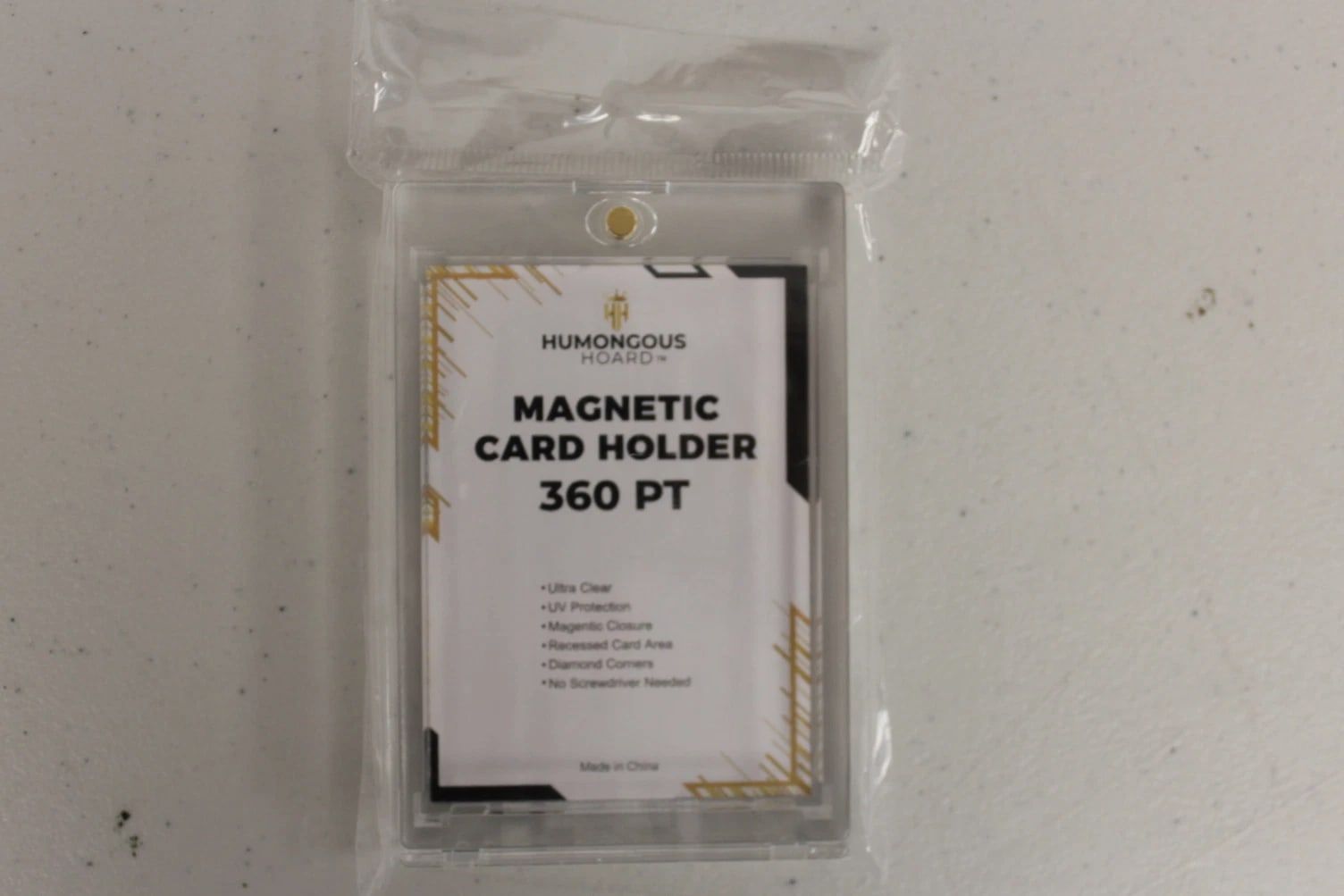 (5) 360Pt Magnetic Card Holder w/UV Protection Humongous Hoard