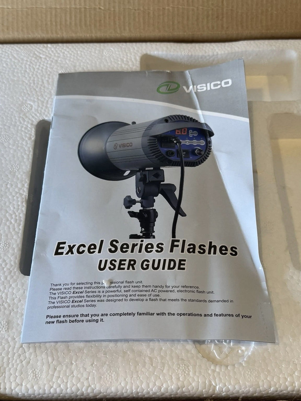 Visico Excel VC300 Plus Studio Lighting and Flash - NEW - *Read*