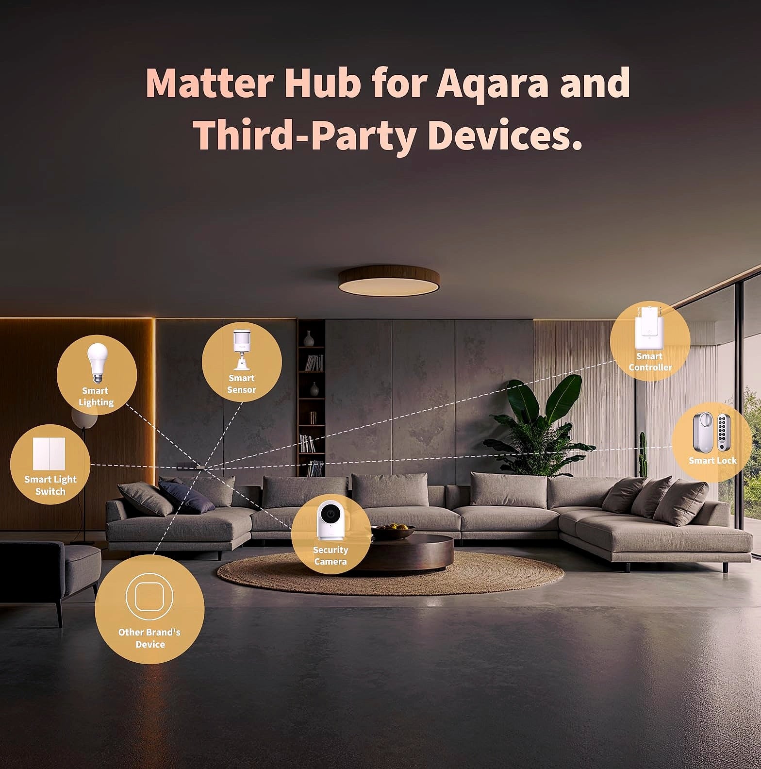 Aqara M100 Zigbee Hub and Vibration Sensor Kit for Smart Home