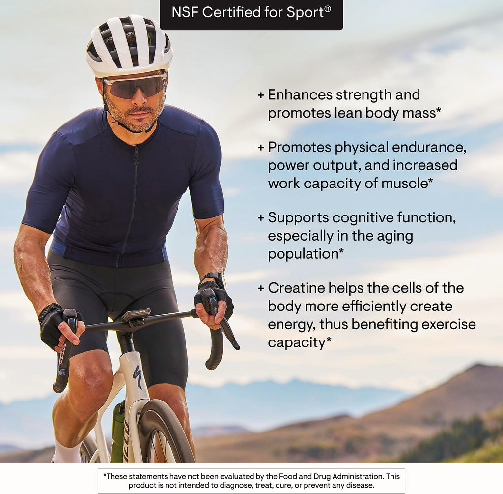 THORNE Micronized Creatine Monohydrate Powder, 90 Servings