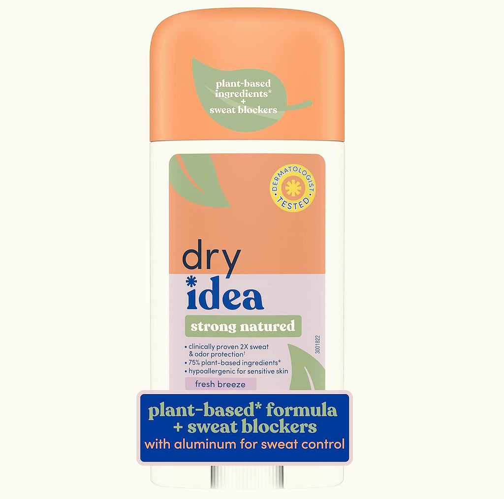 Dry Idea Plant-Based Antiperspirant, 72Hr Sweat Protection
