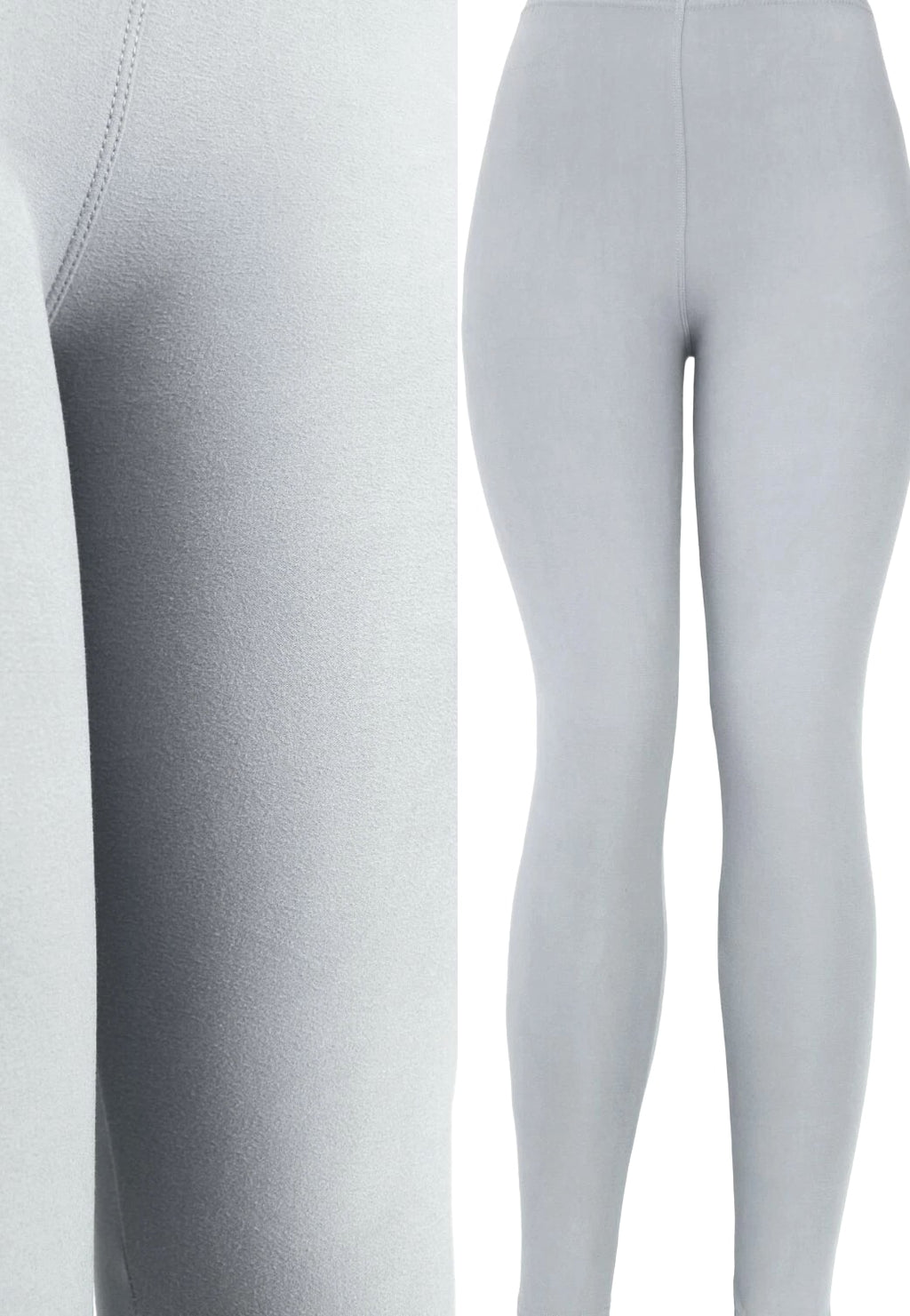 Ultra Soft Solid Brushed Basic Full Regular/Plus Size Leggings Classic Leggings
