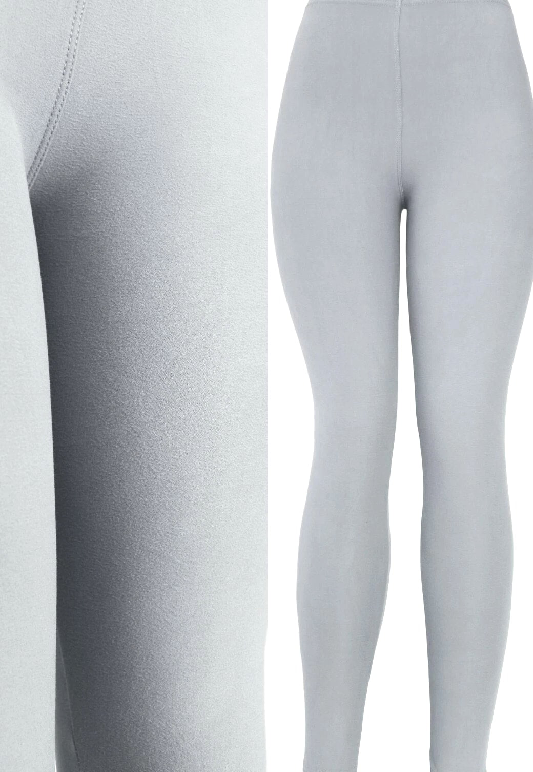 Ultra Soft Solid Brushed Basic Full Regular/Plus Size Leggings Classic Leggings