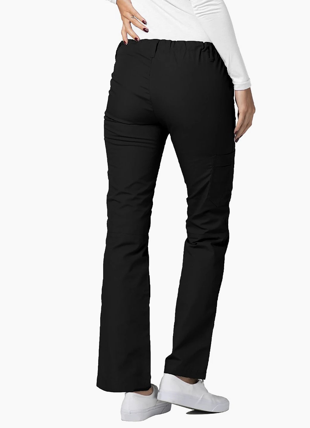 Adar Medical Uniform Low Rise Multi Pocket Drawstring Straight Leg Scrub Pants