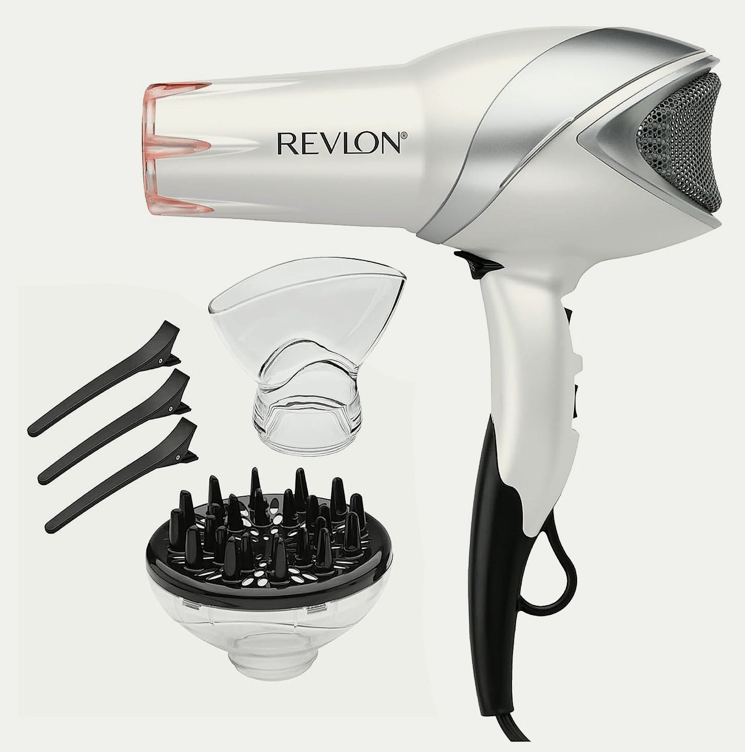 Revlon Infrared Ionic Hair Dryer with Diffuser and Concentrator