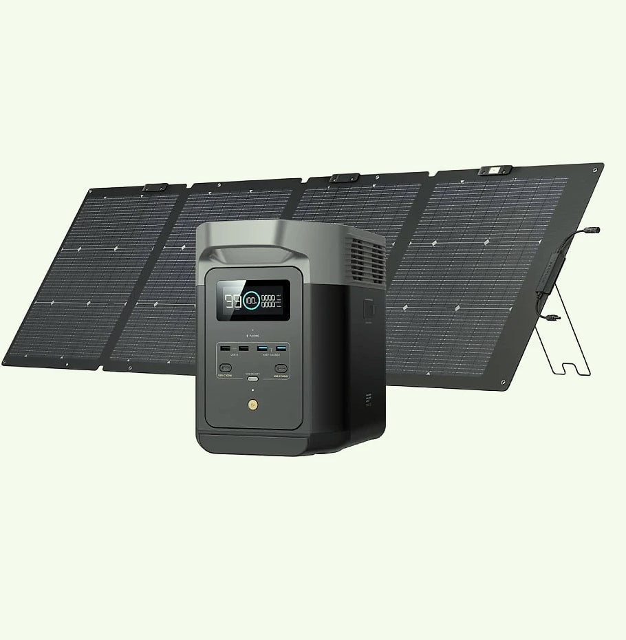 EcoFlow DELTA 3 1024Wh LiFePO4 Portable Power Station