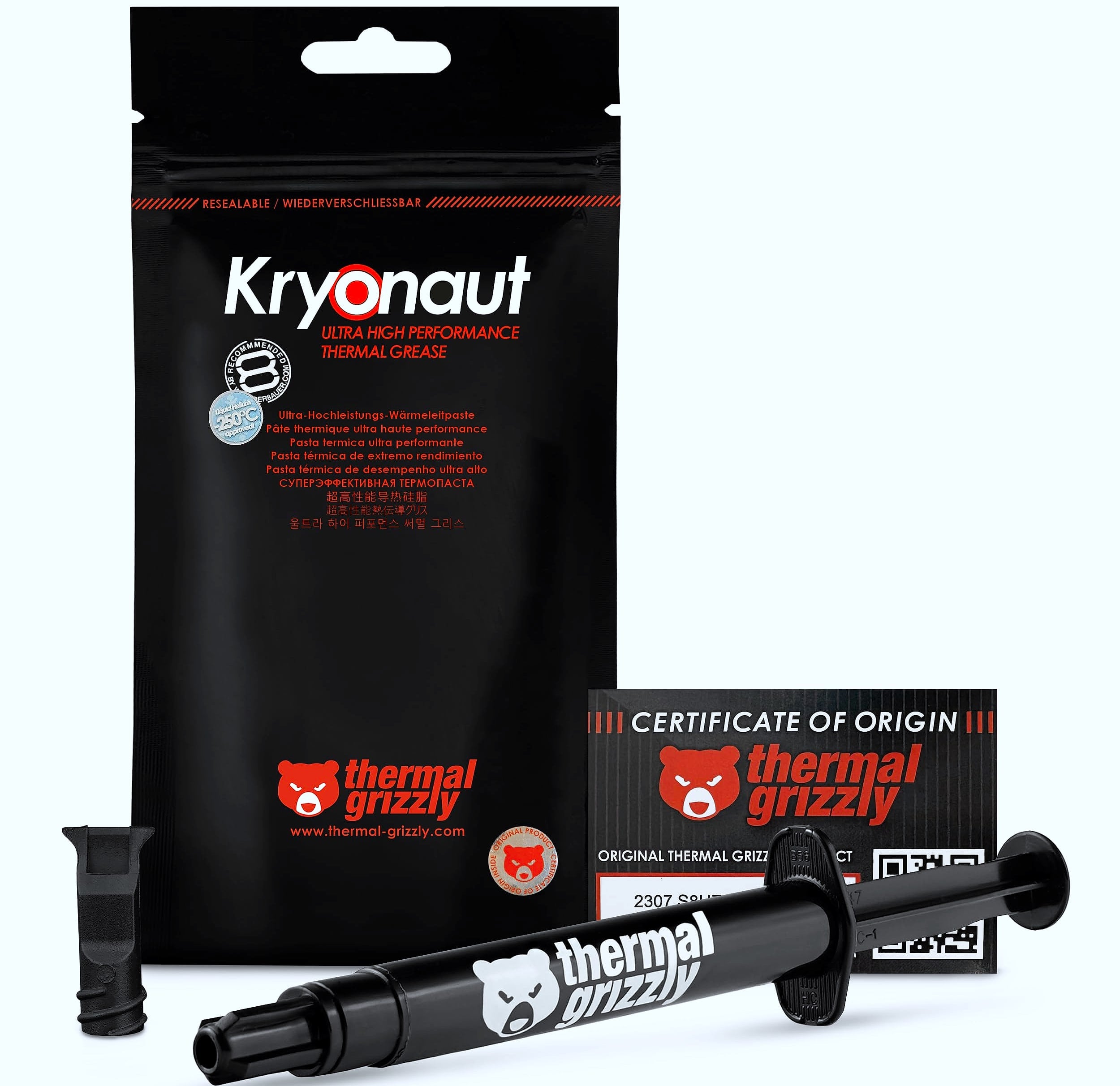 Thermal Grizzly Kryonaut 1g High Performance Thermal Paste