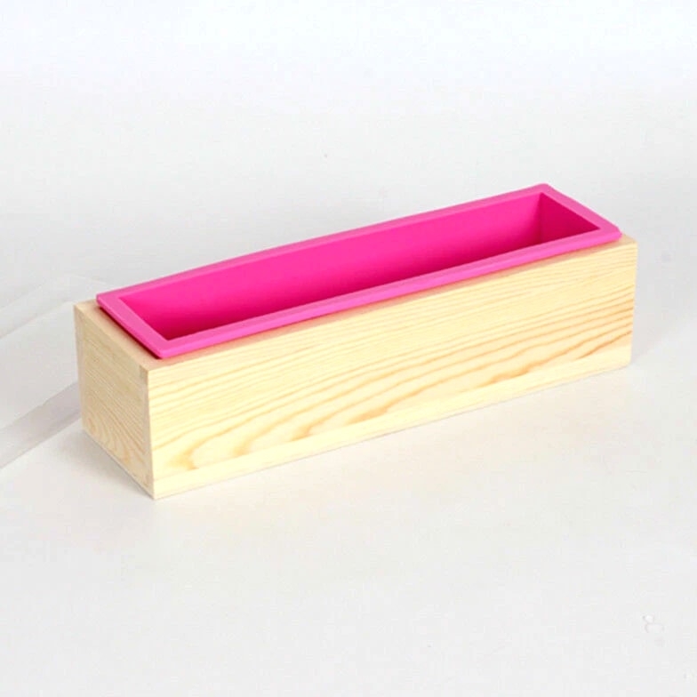 11" 42oz Silicone Soap Mold - Rectangle Soap, Baking, Cake Mould DIY Handmade Tool