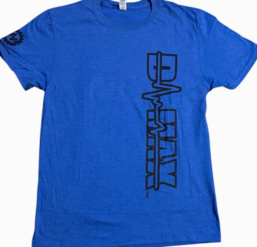 Nirvana Seahorse and Logo Mono Premium Carbon Official T-Shirt Mens