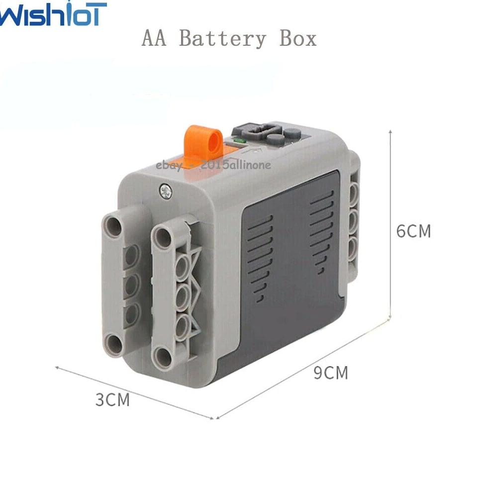 5 Pcs MOC Power Functions M Motor Battery Box Remote Receiver Set PF Technix