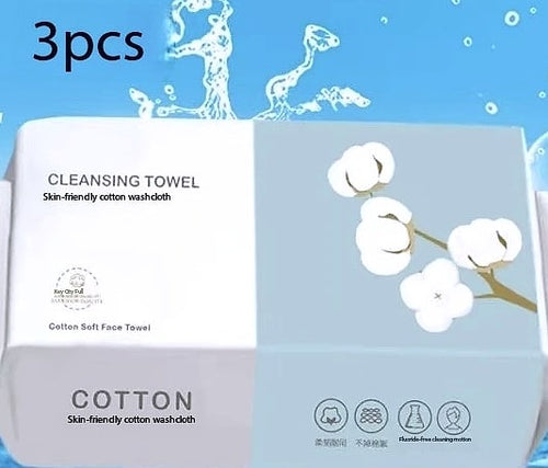 100-Piece Pearl Cotton Face Towels Disposable Makeup Remover