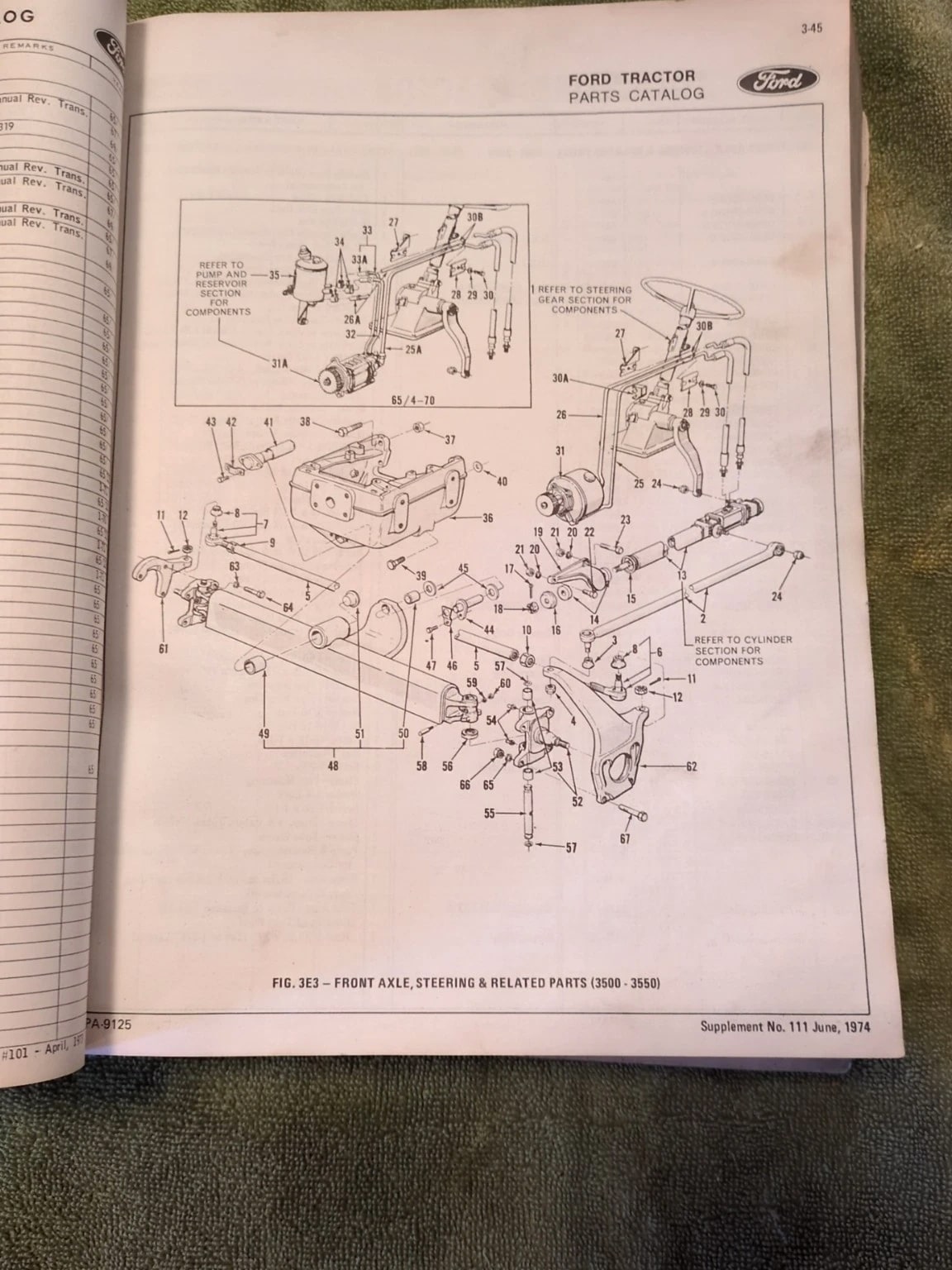 Ford Tractor parts and accs catalog 1965-75 Ford 2000, 3000, 4000, 5000, 7000