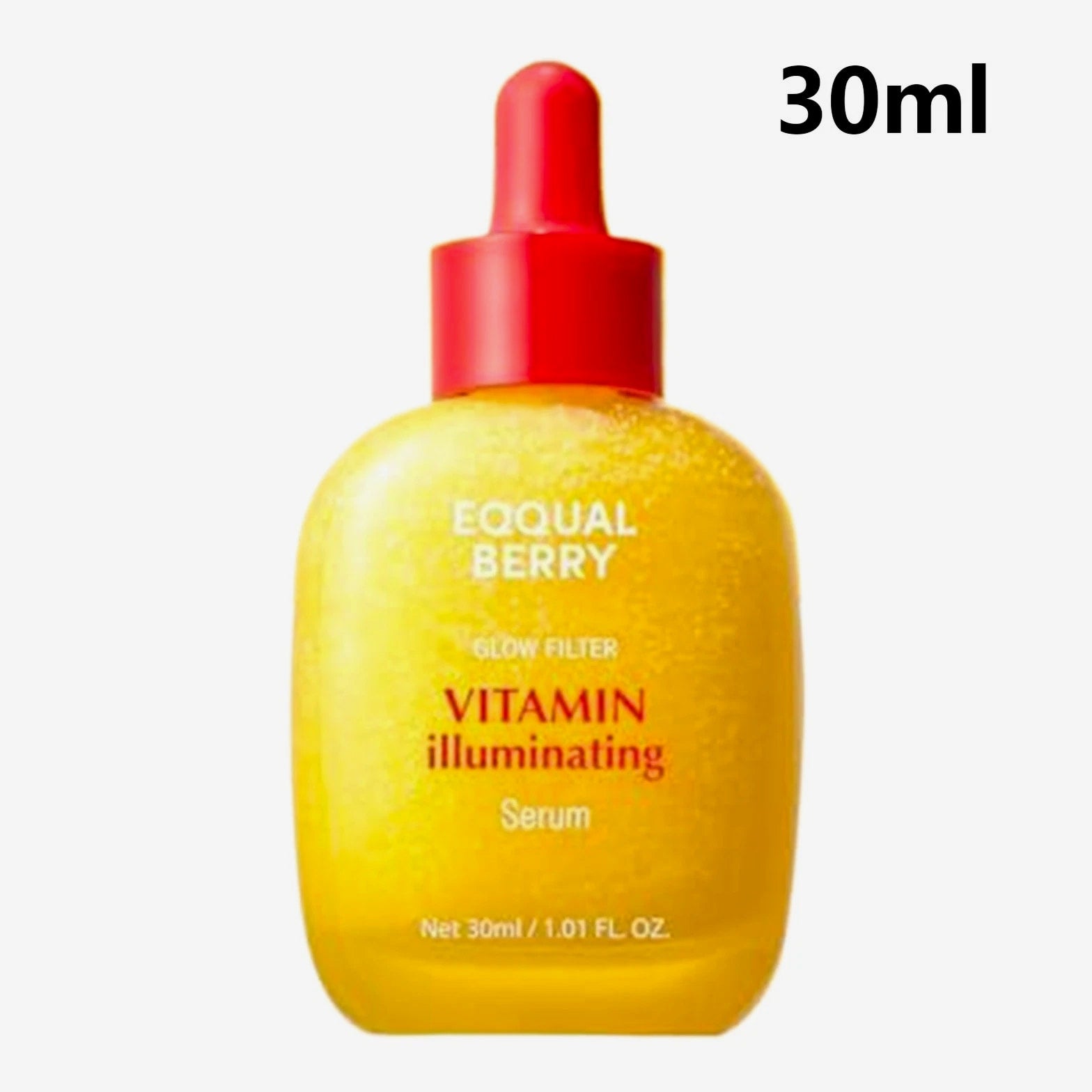 EQQUALBERRY Vitamin C Brightening Serum, Illuminating Facial Essence for Glowing Skin