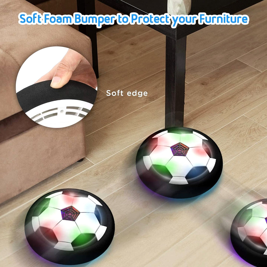 Boy Toys LED Hover Soccer Ball - Air Power Training Ball Playing Football