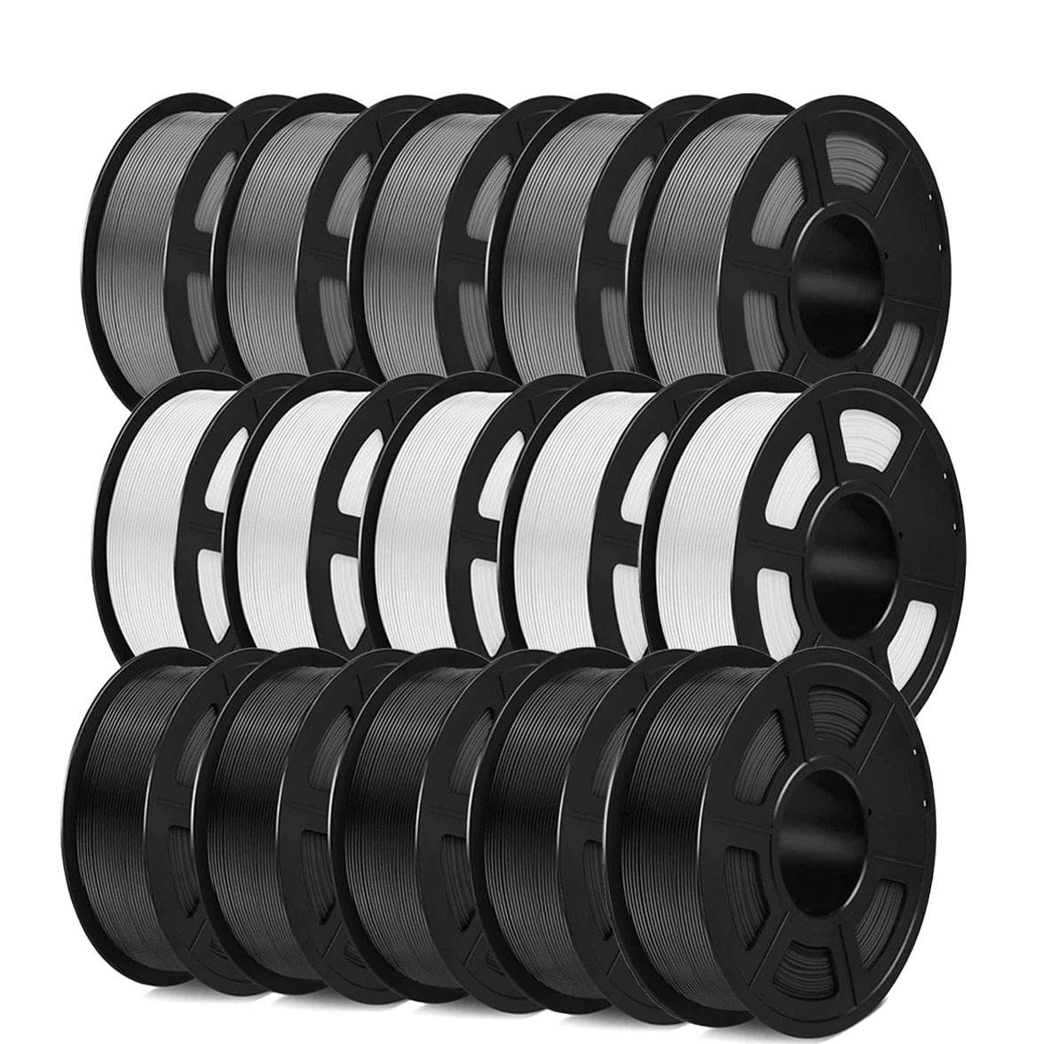 JAYO 10KG/20KG PLA Meta PETG PLA+ SILK ABS 3D Printer Filament 1.75mm 1.1KG LOT