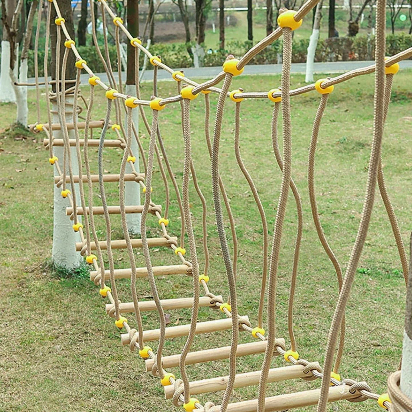 Kindergarten Outdoor Bridge Children'S Sports Fitness Training Equipment Solid W