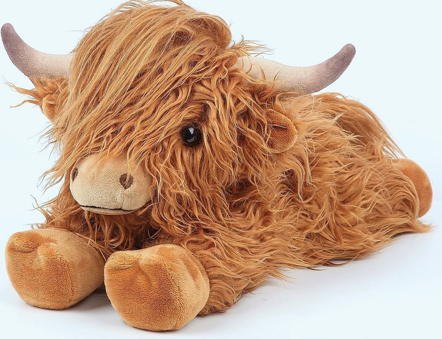 Cuckool Highland Cow Plush Heating Pad with Lavender Scent