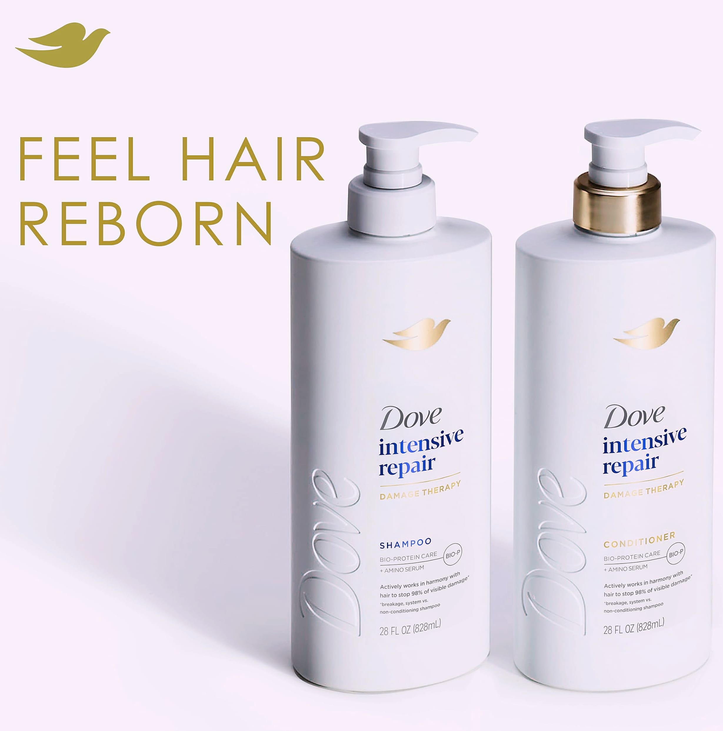 Dove Intensive Repair Shampoo for Damaged Hair 28 fl oz