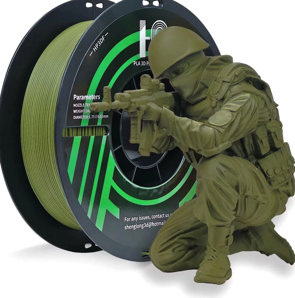 PLA Filament, Matte PLA, 3D Printer Filament, PLA Filament 1.75mm Dimensional...