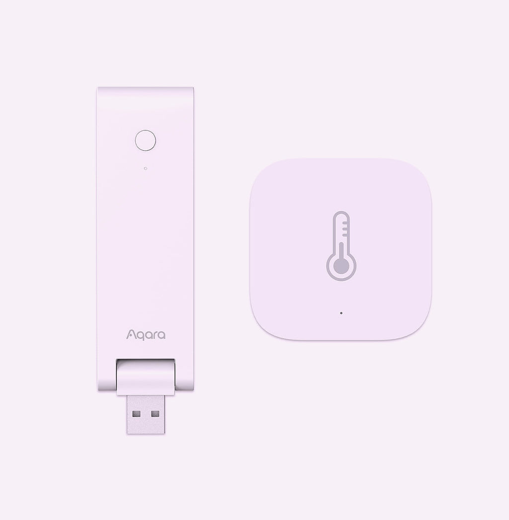 Aqara M100 Zigbee Hub with Temperature Humidity Sensor Kit