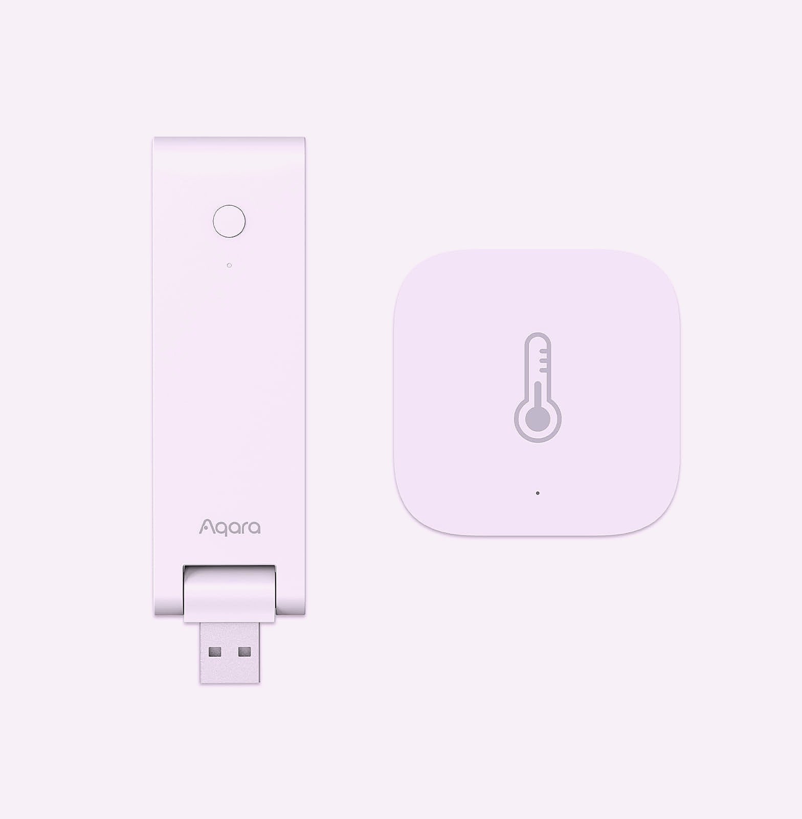 Aqara M100 Zigbee Hub with Temperature Humidity Sensor Kit