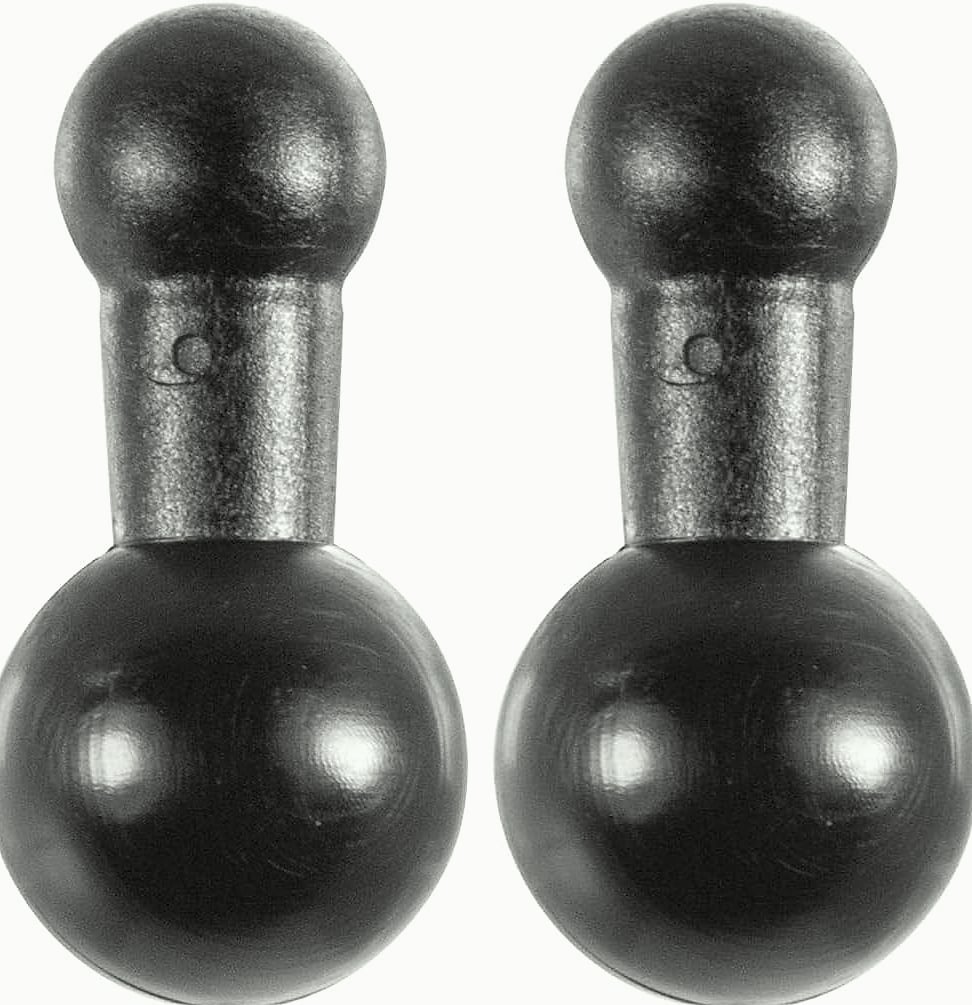 iBOLT 25mm to 17mm Composite Ball Adapter (Pack of 2)