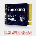 Fanxiang 500GB 1TB M.2 2230 NVMe PCIe 4.0X4 SSD For Steam Deck Microsoft Mini PC