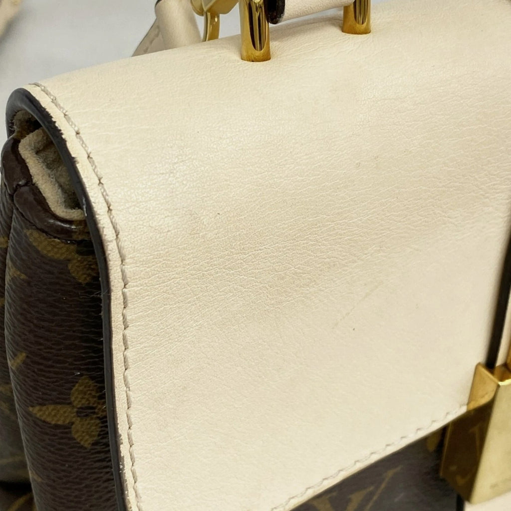 Louis Vuitton Monogram Rocky BB Handbag M44653 Cream 2-way bag for... GZl1ha20