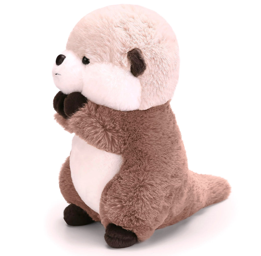 Riuhot Otter Plush Stuffed Animal Toy, 9.8 Inch Soft Cuddle Companion