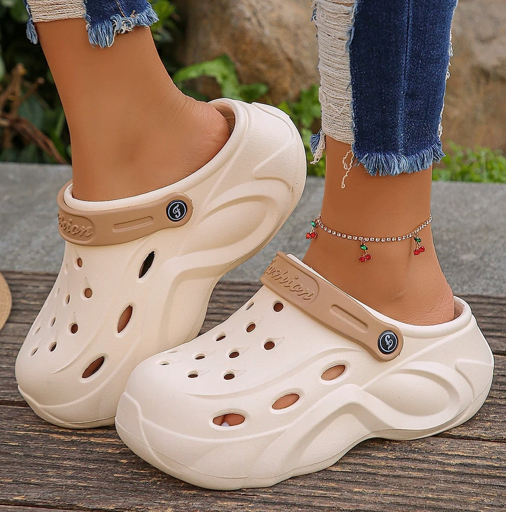 Women's Chunky Platform Sandals with Thick EVA Sole