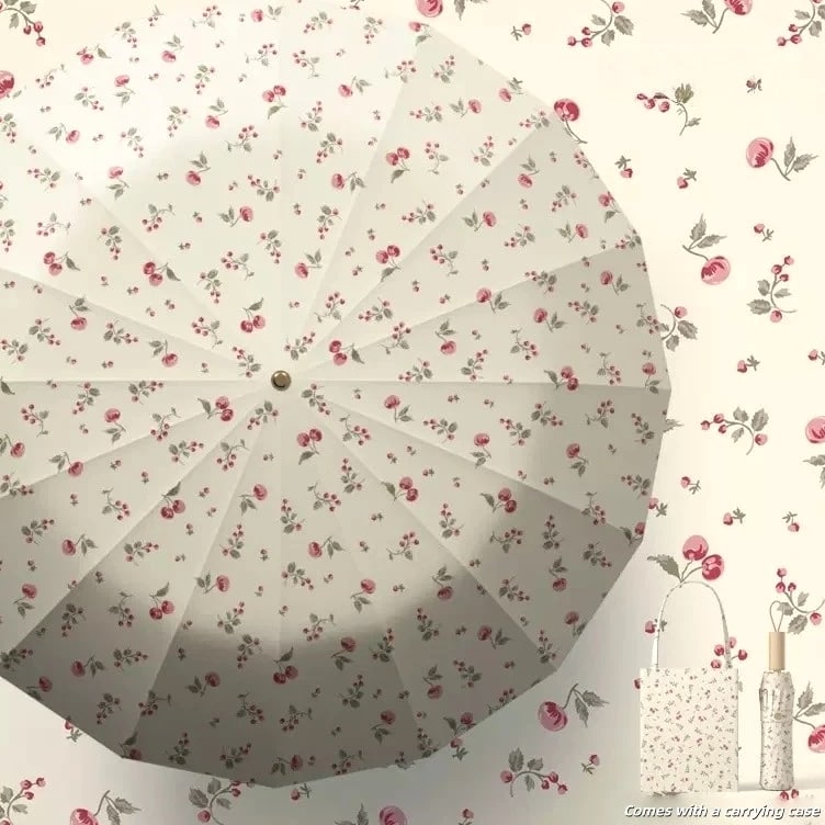 Wind-Resistant,UV-Protective Umbrella Perfect for Both Sunny and Rainy Days