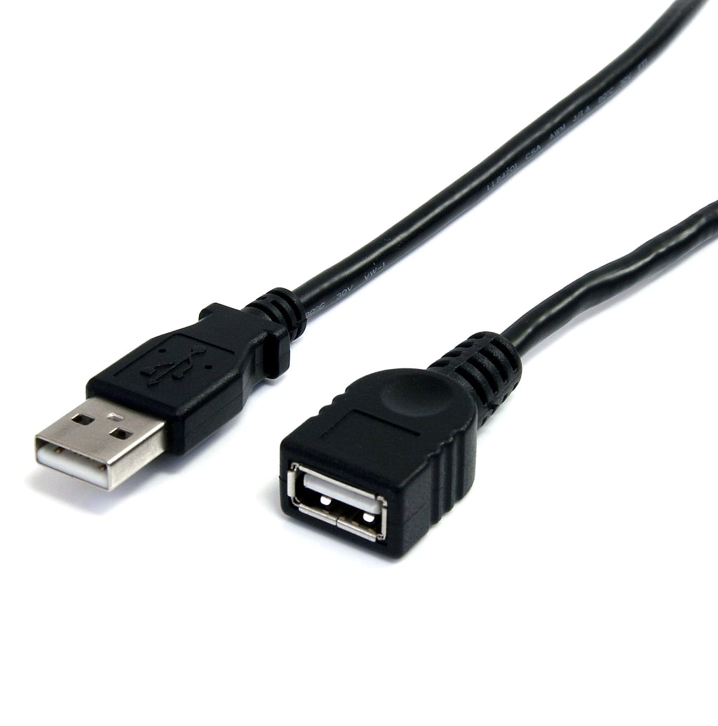 StarTech.com USBEXTAA3BK USB 2.0 Extension Cable 3 ft
