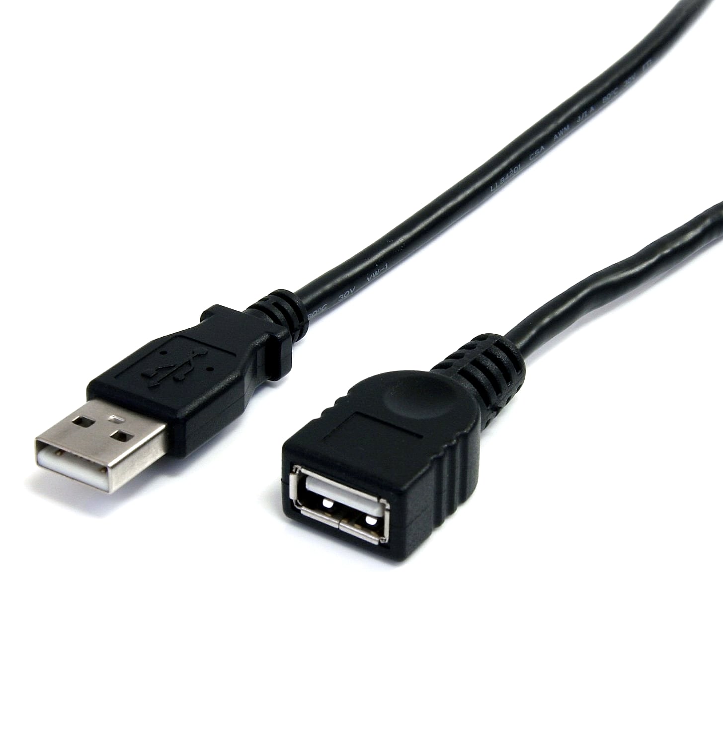 StarTech.com USBEXTAA3BK USB 2.0 Extension Cable 3 ft