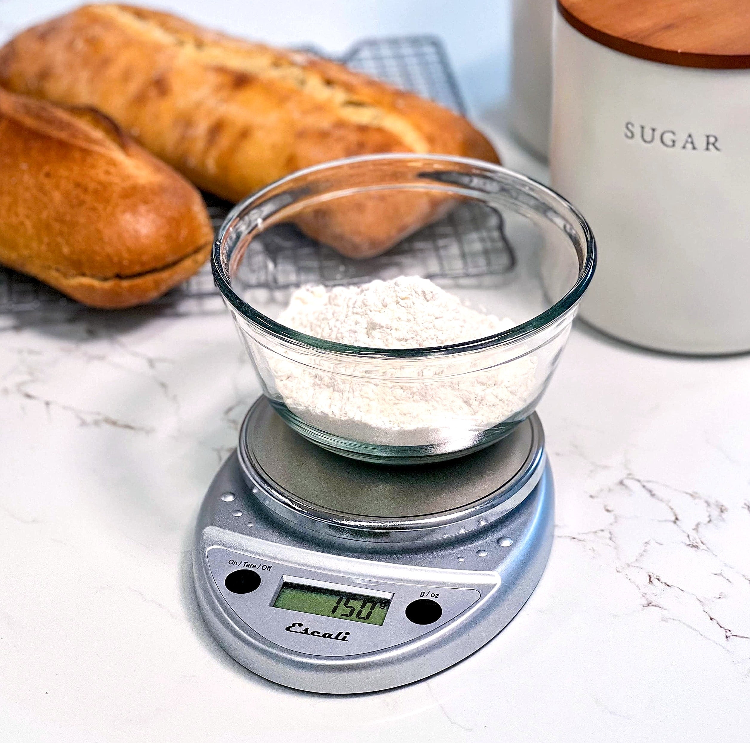 Escali Primo Digital Food Scale, 11 lb Capacity Kitchen Scale